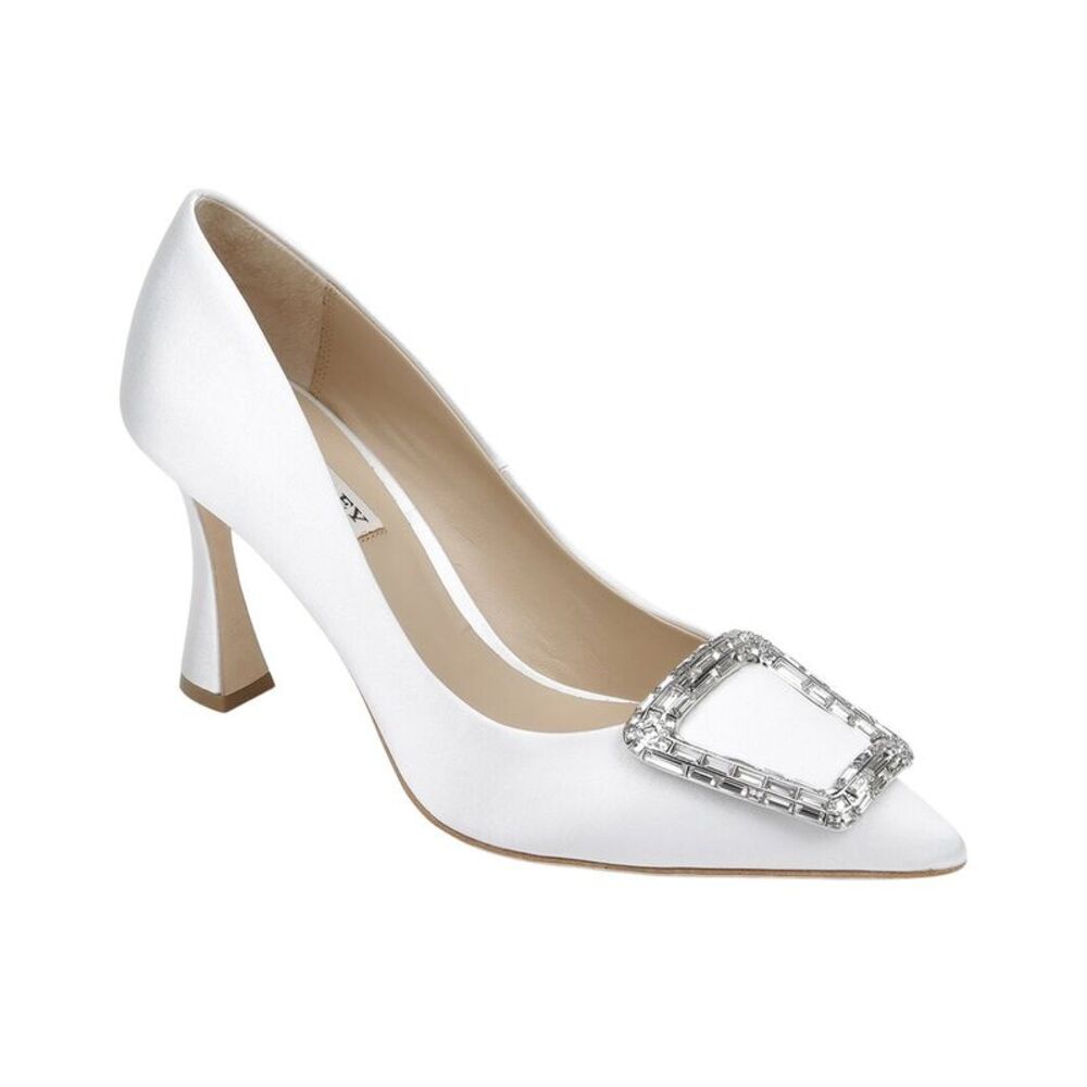 Badgley Mischka Aubree Pump, White